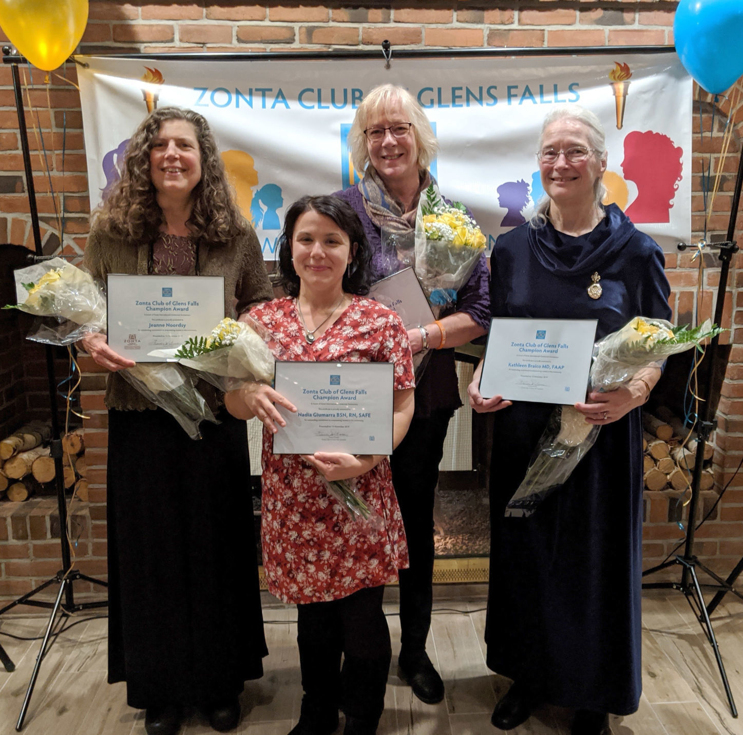 Zonta honors four with Champion Award